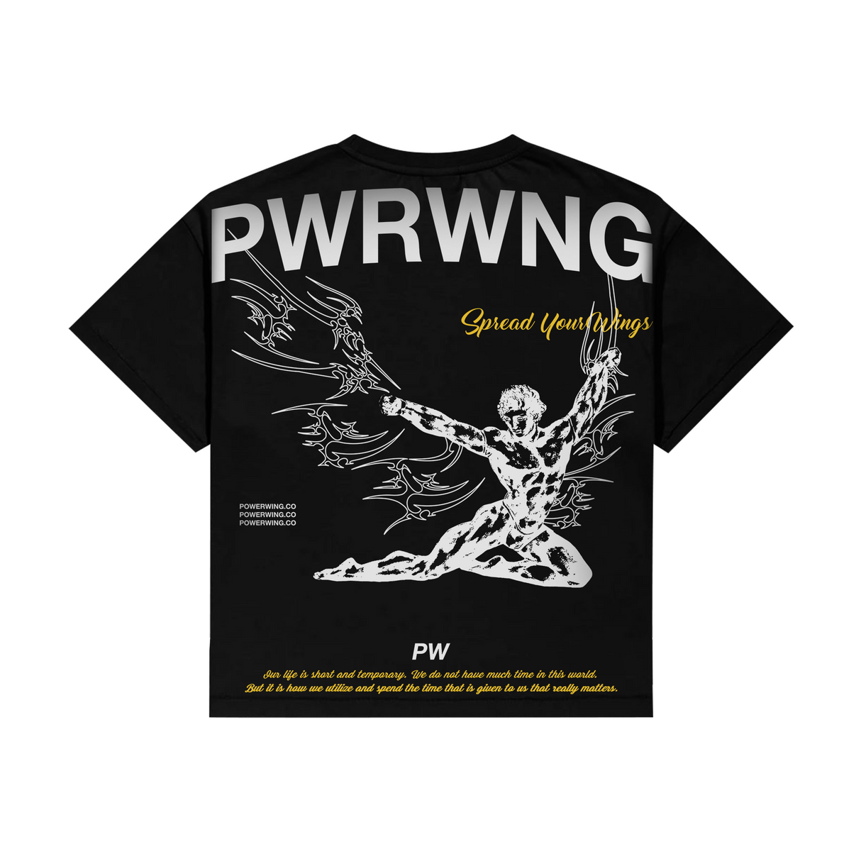 "DESCEND" TEE